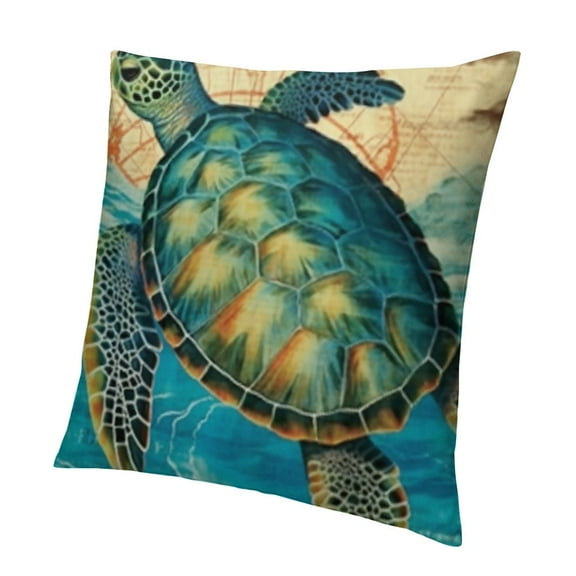 SHANXI Decorative Throw Pillow Faux Linen 12x12in