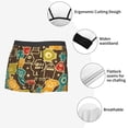 thumbnail image 6 of Bingfone Robot and Monsters Men's Underwear - Casual Stretch Boxer Briefs-Large, 6 of 9