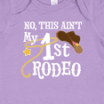 thumbnail image 4 of Inktastic No, This Ain't My 1st Rodeo Cowboy Hat and Lasso Boys or Girls Baby Bodysuit, 4 of 5
