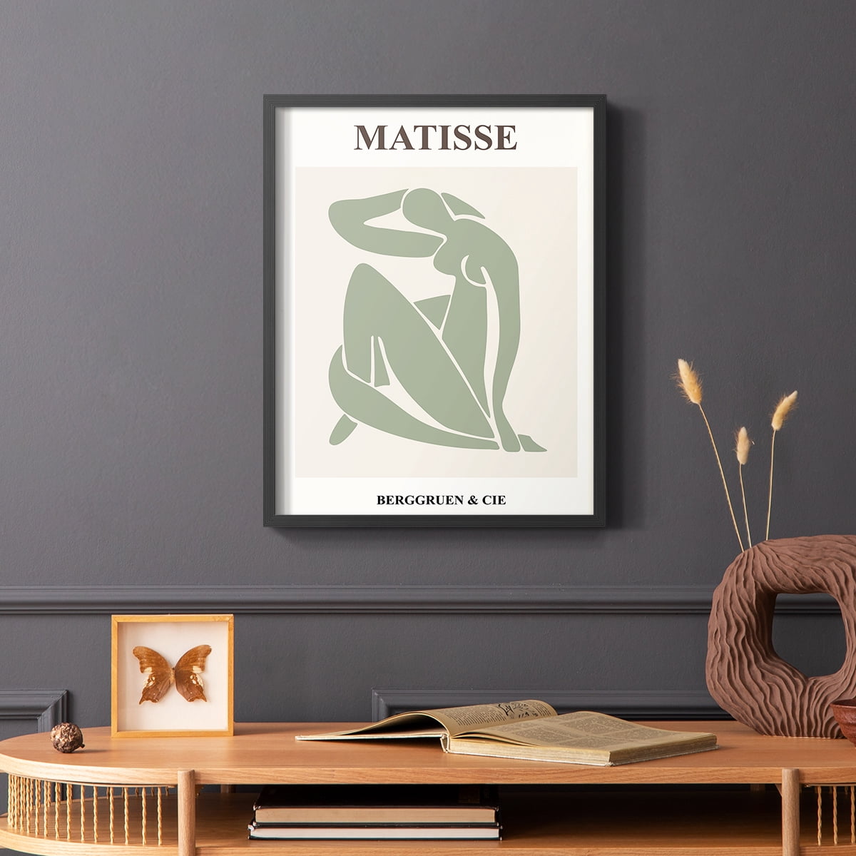 Matisse LIX Framed Print - Solid Wood