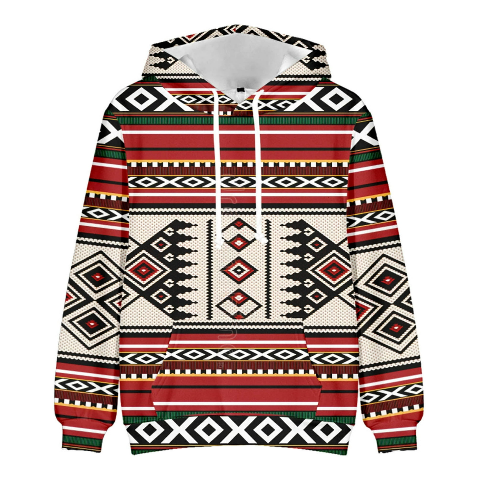 XZNGL Hooded Sweatshirt Men Men Casual Fashion Western Cowboy 3D Print  Loose Hooded Long Sleeves Sweatshirt | Walmart Canada