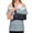 Gray, variant on Shoulder Surgery Shirts for Women Short Sleeve Tear Away Tops Recovery Shirts Post-Operative Adaptive Shoulder Zipper Top Light Gray M