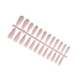 thumbnail image 1 of False Nail Tips Shiny Color Super Coffin Manicure Tools Press Lady Detachable DIY Accessories Artificial Fingernails Transparent Pink, 1 of 7