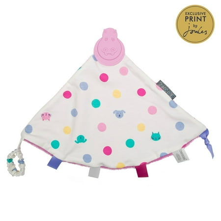 UPC: 0088161580296 | Cheeky Chompers Comfortchew Teething Blanket in Cat Dog Spot by Joules Designs