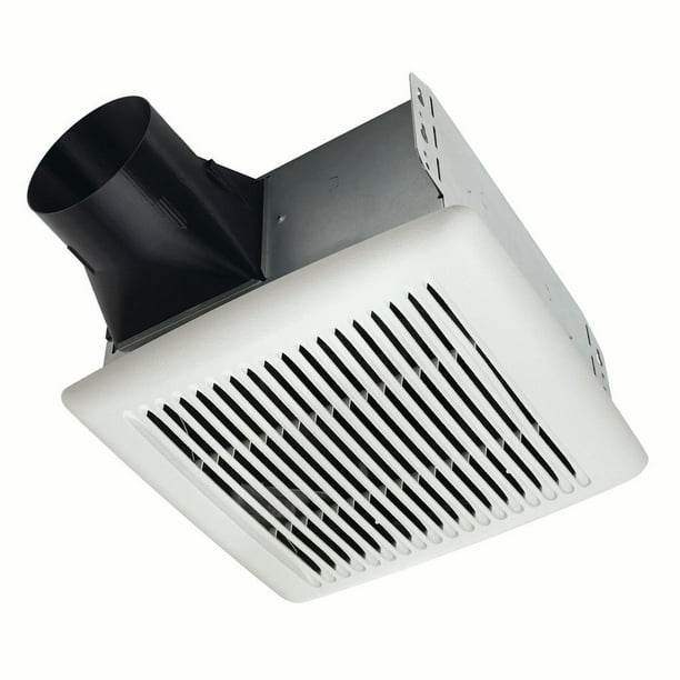Broan Flex Series 80 CFM Ceiling Room Side Installation Bathroom Exhaust Fan, ENERGY STAR