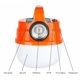thumbnail image 2 of Lámpara de tienda de campaña de 1200 mAh, resistente al agua, 6 modos de luz para barbacoa, senderismo, pesca (naranja) Tmvgtek Para Estrenar, 2 of 6