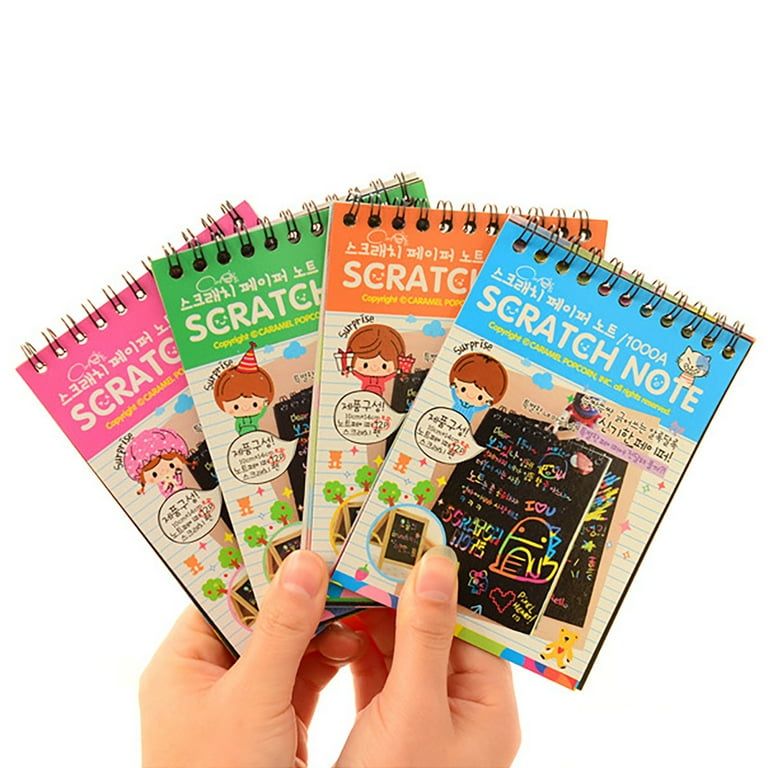 Paper Educational Toy Scratch Manual Drawing Book Diy Book Hand