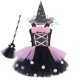 thumbnail image 3 of Vestido de tutú de bruja de flores para niñas, disfraz de fiesta de Carnaval de Halloween, vestido de baile de fantasía para niños pequeños, 3 of 5