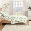 thumbnail image 6 of Great Bay Home Christmas Flannel Sheet Set - 100% Turkish Cotton - Double Brushed - King, Wreath, 6 of 6
