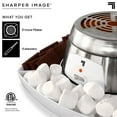 SHARPER IMAGE Electric Tabletop S'mores Maker for Indoors, 6 Piece Set