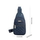 thumbnail image 2 of Bolso bandolera impermeable para hombre y mujer | Mochila de viaje ligera y de gran capacidad | Bolsillo antirrobo | Carga USB | Tejido transpirable | Multicolor | 11,8 x 6,7 x 3,9 pulgadas | 1 pieza, 2 of 7
