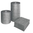 thumbnail image 2 of Sorbent Pad, 32 gal, 16 in x 18 in, Universal, Gray, Polypropylene, 200PK, 2 of 7