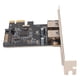 thumbnail image 2 of Adaptador PCI Bling Bling Tarjeta PCIE a USB 3.0 5 Gbps, 2 of 12