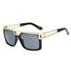 thumbnail image 1 of Guardurnaity Gafas de sol, accesorio de Metal para mujer, gafas con montura cuadrada, suministros para ojos, gafas de alta definición, accesorios Lentes Negro-gris, 1 of 6