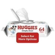 HUGGIES SIMP CLN FF BABYWIPE RGD FLPTP 64