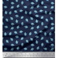 thumbnail image 1 of Soimoi Cotton Jersey Fabric Fish Shirting Print Fabric by Yard 58 Inch Wide, 1 of 1
