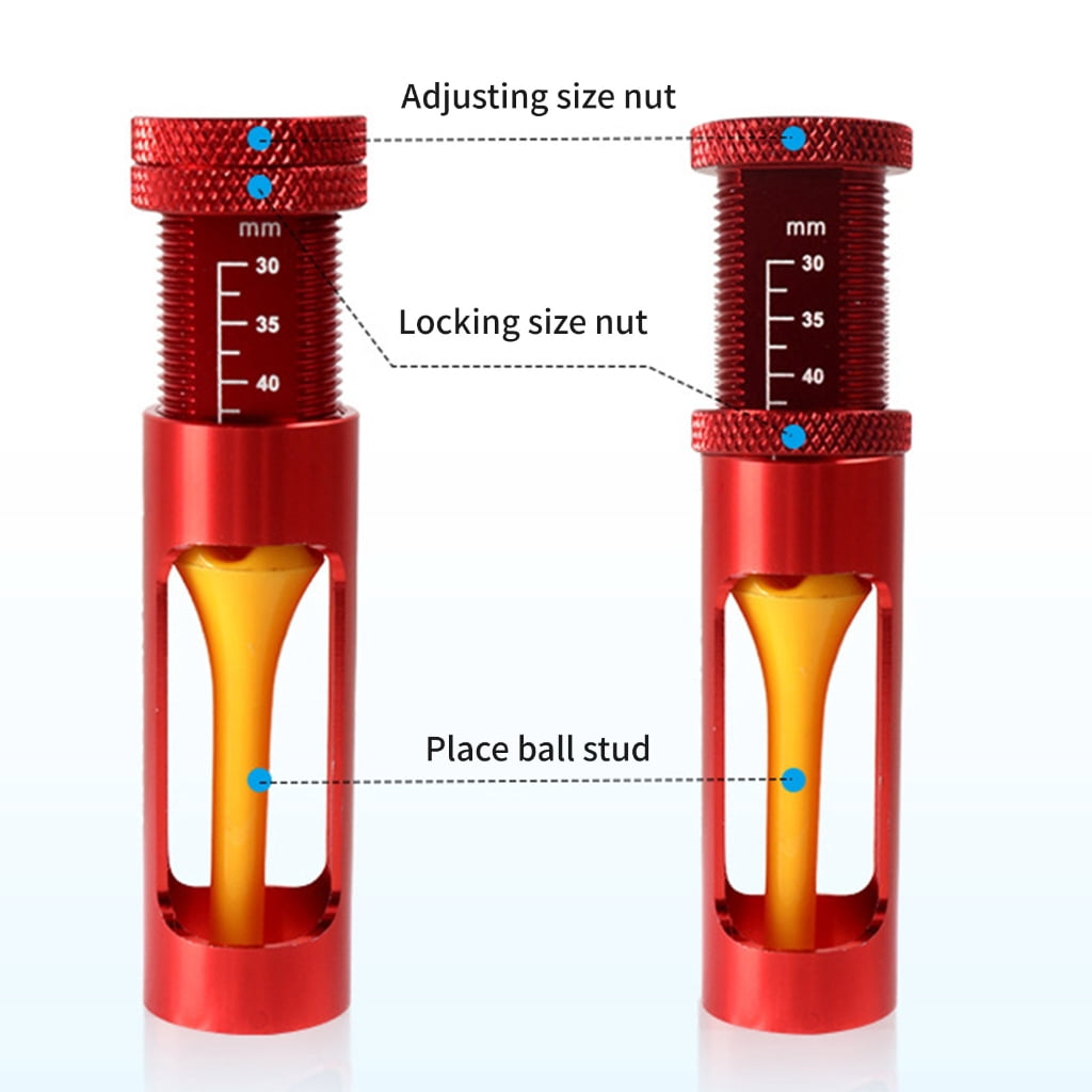 WINDLAND Adjustable Golf Tees Height Tool Precisions Tees Height Setter Easy to Use