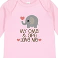 thumbnail image 4 of Inktastic Oma and Opa Love Me Boys or Girls Long Sleeve Baby Bodysuit, 4 of 5
