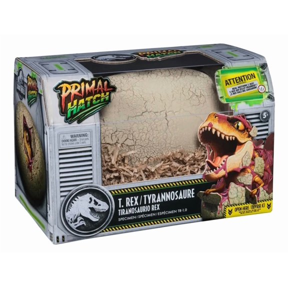 Primal Hatch Dinosaurio y Huevo Interactivo - Jurassic World