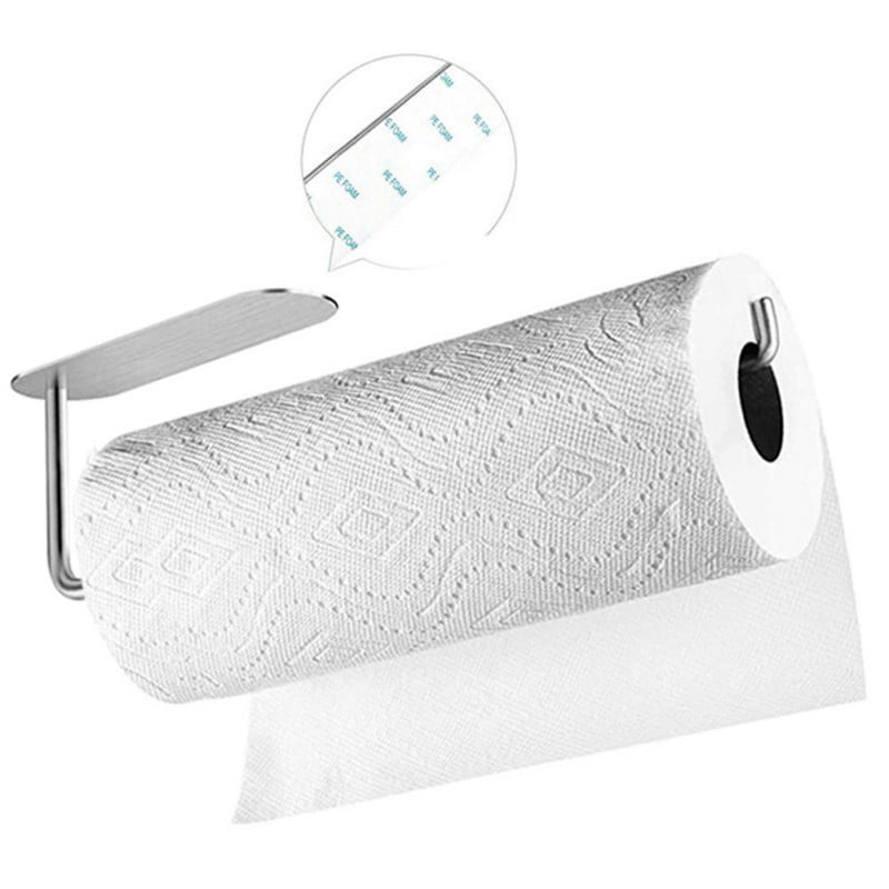 Paper Towel Holder Dispenser Under Cabinet Paper Roll Holder Rack CO 