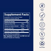 Trace Minerals Ionic Selenium Liquid Supplement, 300 mcg, 2 oz, 48 Servings, Yeast-free liquid selenium supplement, Supports bone health and brain function, High-absorption ionic form, 48-day supply