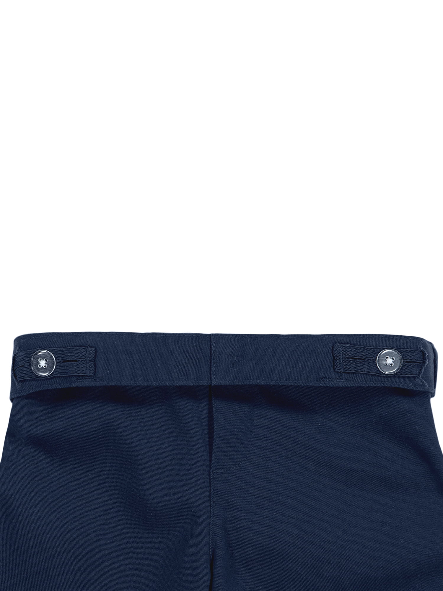Wonder Nation Boys School Uniform Flat Front Performance Pants, Sizes 4-18 & Husky