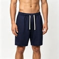 thumbnail image 5 of IROINNID Men's Relaxed Fit Drawstring Athletic Shorts with Elastic Waist Side Pockets Lightweight Breathable Fabric for Summer Gym Running and Sports, 5 of 6