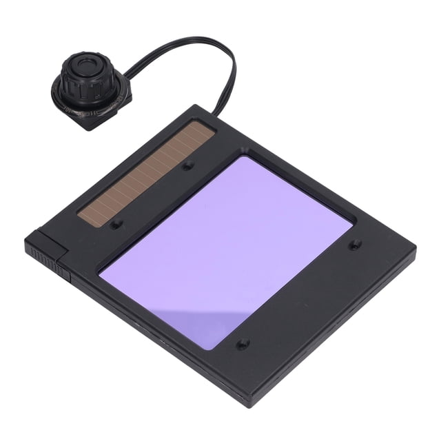 Lente de Casco de Soldadoura, Lente de Oscurecimento Auticó Visión Grande Sensor de de Batería de 600 Mah Respesta Rápida para Soldadoura Electónica