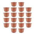 thumbnail image 1 of 20 piezas de macetas octagonales decorativas con agujeros de drenaje, macetas de plástico para 15 cm x 9 cm, 1 of 8