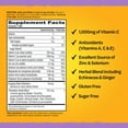 thumbnail image 4 of Airborne 1000mg Vitamin C Immune Support Multivitamin Effervescent Tablets, Elderberry Flavor, 20 ct, 4 of 10