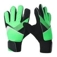thumbnail image 1 of Guantes de fútbol antideslizantes shamjiam Juego de fútbol Talla 6 verde, 1 of 8
