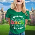 thumbnail image 2 of LUOGENLI T-shirts pour Femme pour Femmes T-shirts pour Dames à la Mode Rentrée des Classes Imprimé Manches Courtes Col Rond T-Shirt T-shirts pour Femmes T-shirts Graphiques T-shirts Vintage Fête de la Saint-Patrick Vert TG, 2 of 4