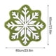 thumbnail image 3 of Snowflakes Rug Winter Snowflake Doormat Snowflake Welcome Mat Cute Christmas Decorative Non-Slip Washable Door Mats For Indoor Outdoor Entrance Home Bathroom, 3 of 6