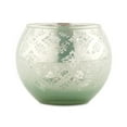 thumbnail image 2 of Weddingstar Large Mint Glass Globe Votive Holder With Lace Pattern, 2 of 2