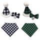 thumbnail image 2 of JANDEL - Juego de 3 pañuelos navideños para perro, gorro y pajarita, bufanda y baberos triangulares, disfraz navideño para perros pequeños, medianos y grandes, gatos, 2 of 8