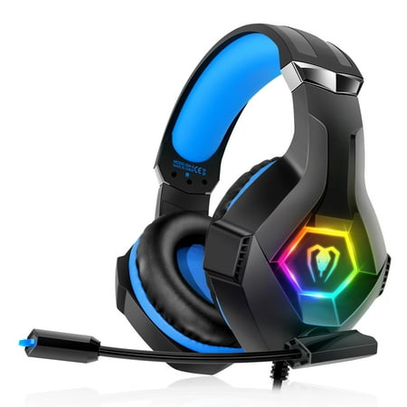 Beexcellent Gaming Headset for PS4 PS5 Xbox One PC Surround Sound with Microphone
