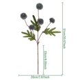 thumbnail image 2 of TIELUTT Flowers for Home Decorative Dandelion Flower Arrangement for Dark Roses Flowers Winter Decorations for Home Wedding Stuff for Reception Foam for Flowers Flower Heads, 2 of 2
