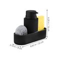 thumbnail image 2 of LOLIPPYY Bottle Brush Holder Black Plastic Cleaning Tool Organization 1 Set For Families, 2 of 8