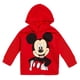 thumbnail image 2 of Conjunto de ropa polar de Mickey Mouse de Disney para niños pequeños, 4T, rojo, 2 of 7