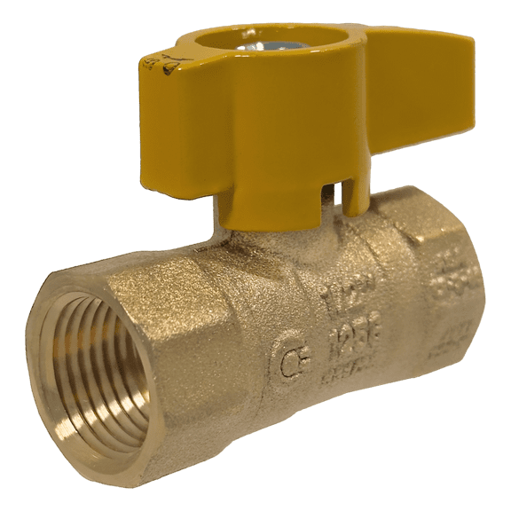2 Pcs XFITTING 1/2 Inch FIP Gas Valve