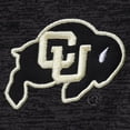 thumbnail image 5 of Men's Colosseum Black Colorado Buffaloes Down Swing Polo, 5 of 5