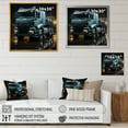 thumbnail image 4 of Designart "Harmonic Abstract Giant Truck" Truck Floater Framed Canvas Prints, 4 of 5