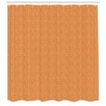 thumbnail image 3 of Ambesonne Italy Shower Curtain, Fusilli from Italian Kitchen, 69"Wx75"L, Burnt Sienna and Off White, 3 of 3
