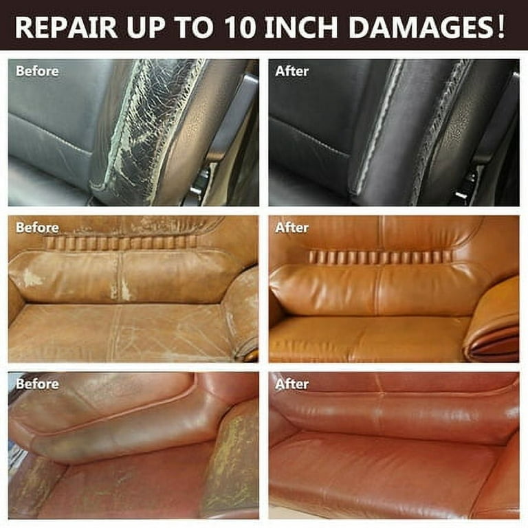 EUBUY DIY Leather Repair Kit for Car Seats Sofa Furniture Liquid