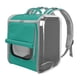 thumbnail image 4 of Pet Carrier ventana transparente más de llevar mochila portátil para caminar Verde Zulema Estuche portador, 4 of 8