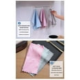 thumbnail image 5 of sruoe Kitchen Dish Cloths for Washing Dishes, Dish Cloth Towel, Kitchen Towels, Cleaning Rags Microfiber, Washable Absorbent Oil Rectangular Towel, Thick Towel Wipe Table Dishwashing Rag, 5 of 6