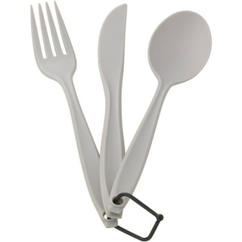 Ozark Trail 3-piece Sturdy Polystyrene Spoon, Fork and  Set