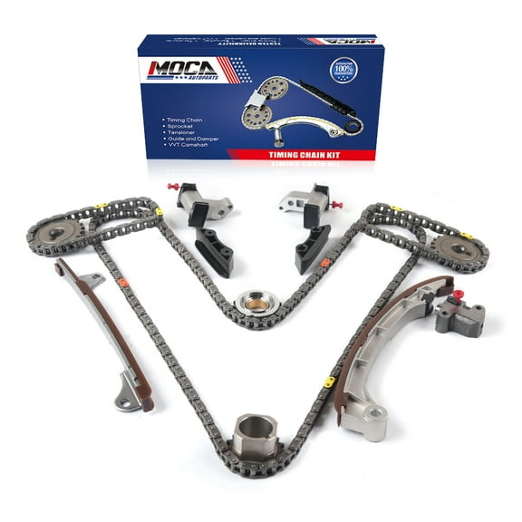 MOCA AUTOPARTS Timing Chain Kit Fit for 2003-2009 Toyota 4Runner 4.0L & 2007-2009 Toyota FJ Cruiser 4.0L & 2005-2015 Toyota Tacoma 4.0L & 2005-2011 Toyota Tundra 4.0L