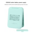thumbnail image 4 of Kmbangi Pocket Makeup Mirror, 2X Magnification Foldable Portable LED Mirror Mini Mirror Gift, 4 of 6