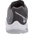 thumbnail image 3 of Mizuno Women's Wave Lightning Z6 Volleyball Shoe, Size 10.5, Grey (9191), 3 of 7